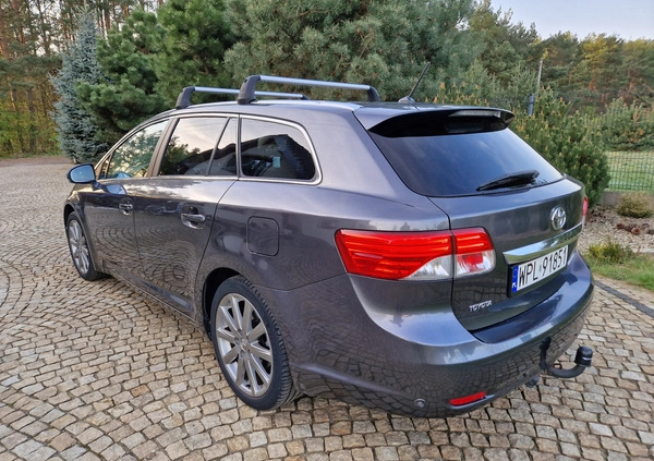 Toyota Avensis cena 41800 przebieg: 236900, rok produkcji 2012 z Płock małe 277